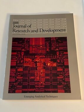 IBM Journal Research and Development Vol 44 No 4 July 2000 Analytical Techniques